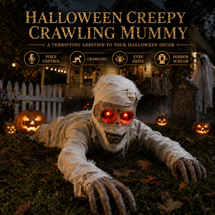 Halloween Creepy Crawling Mummy