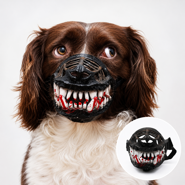 Halloween Pet Dinosaur Mouth Mask