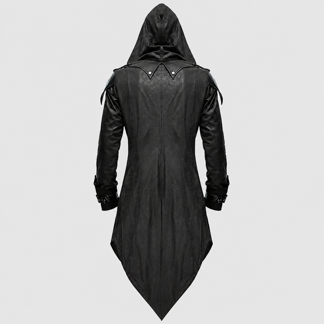 Men’s Gothic Hooded Medieval Coat