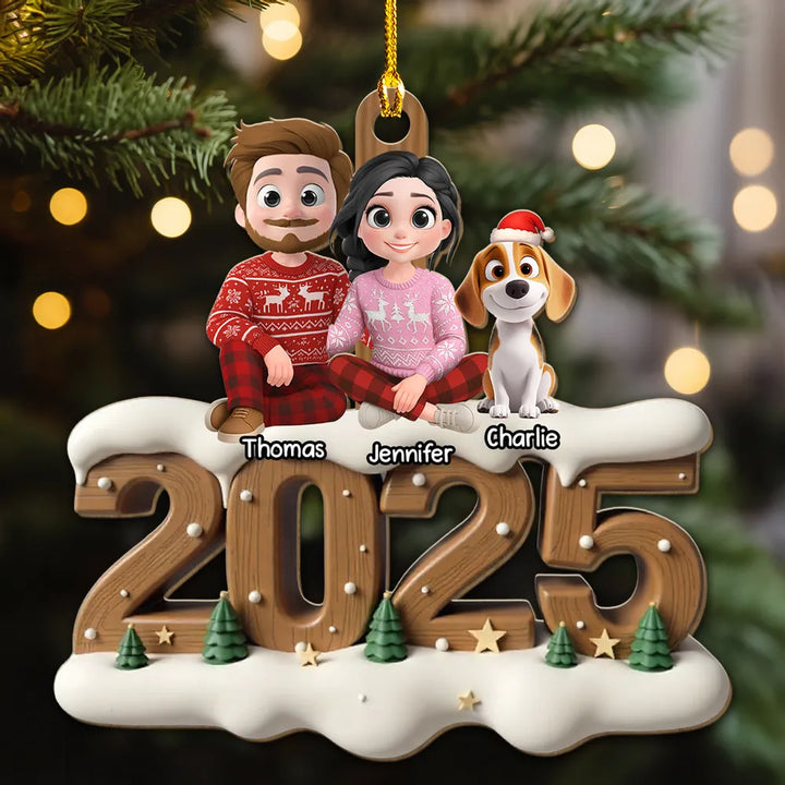 Your Grandma This Year Onwards - Personalized Custom 3D Effect Wood Or – Gifts