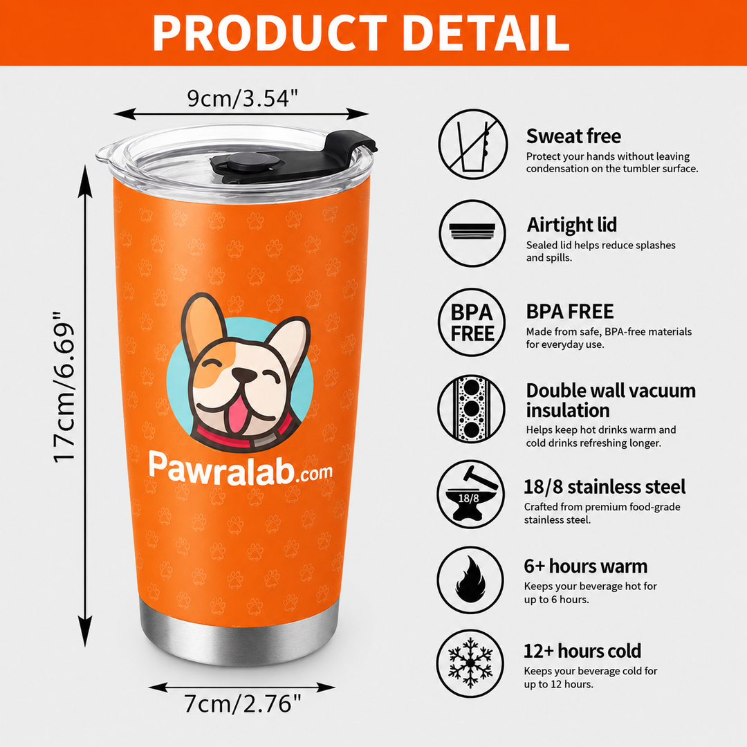 Personalized Dog Mom Tumbler with Girl and Dogs – Custom 3D Effect Cup